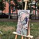  Стильная картина в спокойных ретро цветах, Картины, Уфа,  Фото №1