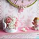 Часики в детскую `для маленькой принцессы`.