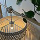 Абажур макраме плетеный. Потолочные и подвесные светильники. kilelle_decor. Ярмарка Мастеров.  Фото №4