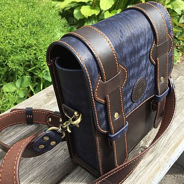 Сумки ручной работы. Ярмарка Мастеров - ручная работа Сумка-мессенджер "Postman". Handmade.