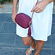 Handbag made of Python-Mini Cherry. Classic Bag. exotiqpython. Online shopping on My Livemaster.  Фото №2