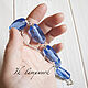 Колье лампворк Лёд. Колье. Катерина   Ik - lampwork. Ярмарка Мастеров.  Фото №4