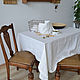 Linen tablecloth. Tablecloth. 100% linen. Softened. In the kitchen. kit, Tablecloths, Minsk,  Фото №1