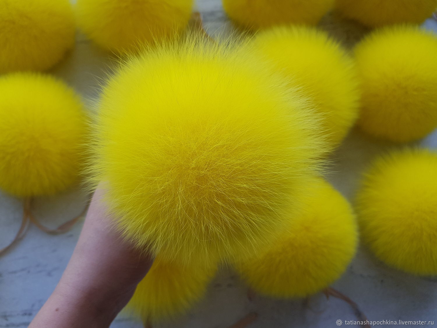 Pompon Yellow / помпон Йеллоу