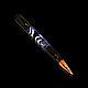 шариковая ручка `пуля` - подарок настоящему мужчинеПодарочная ручка ручной работы `Пуля` стилизованная под винтовку Мосина.
В качестве камуфляжной части ручки, был использован прессованный камень.