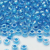 Материалы для творчества handmade. Livemaster - original item Czech beads 10/0 Blue procras 10 g 58565 Preciosa. Handmade.