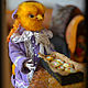 Sofia D'cocoville chicken is a handmade interior doll, Interior doll, Kameshkovo,  Фото №1