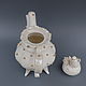 Fancy teapot with three spouts. Teapots & Kettles. Mila. My Livemaster. Фото №5