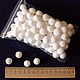 Balls 1 cm (100 pieces) foam, The basis for floristry, Permian,  Фото №1