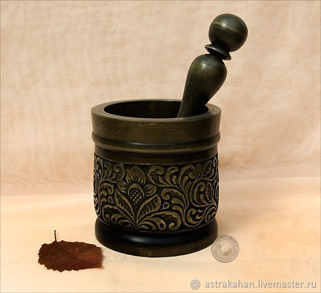 Ступки: Большая ступка с пестиком купить в интернет-магазине Ярмарка ...