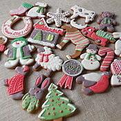 Сувениры и подарки handmade. Livemaster - original item Culinary Souvenirs: Gingerbread ginger for the New year.. Handmade.