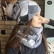 Set of hat and cowl art 10