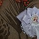 Резинка бантик для волос на девочку. Резинка для волос. Василиса. Интернет-магазин Ярмарка Мастеров.  Фото №2