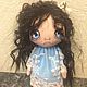 Интерьерная кукла. Мягкие игрушки. Ze dolls. Интернет-магазин Ярмарка Мастеров.  Фото №2