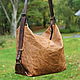 bag genuine leather 'wrinkled-crinkled', Classic Bag, St. Petersburg,  Фото №1