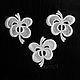 Embroidery applique Floral butterfly lace FSL free, Applications, Moscow,  Фото №1