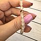 Заказать Браслет и серьги из белого агата. Ирина Левкович (iratoysshop). Ярмарка Мастеров. . Браслет из бусин Фото №3