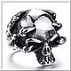 Men's Skull ring No. 3 steel, Ring, Moscow,  Фото №1
