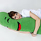 Order Huge Cucumber Pillow, Anti-stress Hug pillow, Toy Pillow. Lara (EnigmaStyle). Livemaster. . Fun Фото №3