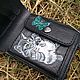 Кошелек "Пушистая банда". Кошельки. Alla LeatherworkS. Ярмарка Мастеров.  Фото №4