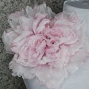 Silk flowers. Wedding headband, 