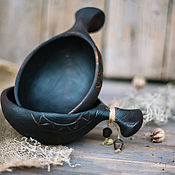 Посуда ручной работы. Ярмарка Мастеров - ручная работа Kuksa-wooden Cup. Handmade.
