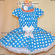 Baby dress 'Polka dot' Art.328. Childrens Dress. ModSister/ modsisters. Интернет-магазин Ярмарка Мастеров.  Фото №2