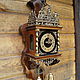 Голландские настенные часы 1950-е гг.  "ZAANSE CLOCK", Часы классические, Москва,  Фото №1