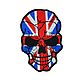 Patch on clothing British flag Skull chevron, patch. Patches. shevronarmy. My Livemaster. Фото №6