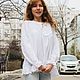 Бохо блузка "Беленькая". Блузки. АЛИСА. Ярмарка Мастеров.  Фото №6