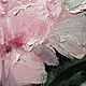 Заказать №1. Белые и розовые пионы. Мир живописи. Оксана Локк.. Ярмарка Мастеров. . Картины Фото №3