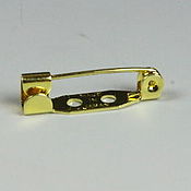 Материалы для творчества handmade. Livemaster - original item Base-pin 20mm (gold) NOT CHINA. Handmade.