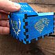 Order Blue music box Game of thrones hurdy gurdy Game of thrones. musiccraftbox. Livemaster. . Musical souvenirs Фото №3