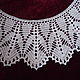 Lace collar No. №12. Collars. Lace knitting workshop. Lidiya.. Online shopping on My Livemaster.  Фото №2