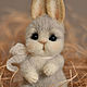 Bunny felted toy. Felted Toy. Felt toy fromKristina Antropova. Online shopping on My Livemaster.  Фото №2