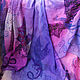 batik scarf 'Dragons - fairy', Shawls1, Varna,  Фото №1