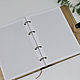 Notebook made of wood and leather ' Forget-me-nots'. Notebooks. semejnaya-masterskaya-bambuk. My Livemaster. Фото №4