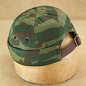 Аксессуары handmade. Livemaster - original item Hat`s Docker`s camo beanie from cotton DBH-22. Handmade.