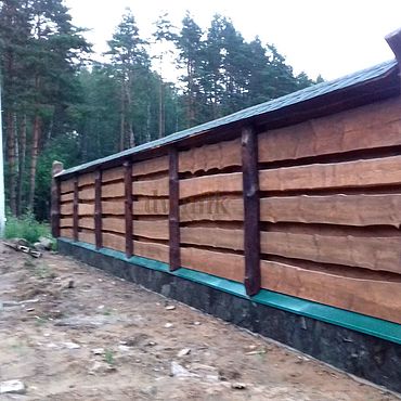 Забор из необрезной доски. . Дача и сад ручной работы - Ярмарка Мастеров Дача и сад ручной работы. Ярмарка Мастеров - ручная работа Забор из необрезной доски. Handmade.