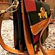 Винтаж: Великолепная сумка Double Fish Japan Two Way Crossbody. Сумки винтажные. Chic bags. Ярмарка Мастеров.  Фото №4