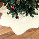 Christmas skirt faux fur - Christmas decoration for Christmas tree. Tree. Mam Decor (  Dmitriy & Irina ). My Livemaster. Фото №4