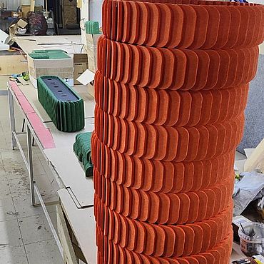 Освещение ручной работы. Ярмарка Мастеров - ручная работа Светильники из фетра. Handmade.