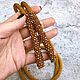 Lariat beaded amber. Lariats. Natalya | Handmade jewelry  |. Online shopping on My Livemaster.  Фото №2