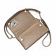clutches: Women's Leather Beige Clutch Bag Irena Mod. C74-151. Clutches. Natalia Kalinovskaya. Online shopping on My Livemaster.  Фото №2