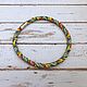Ikat Bead Harness-Uzbek pattern. The wiring from the Japanese beads. Necklace. Natalya | Handmade jewelry  |. My Livemaster. Фото №6