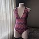 Заказать Винтаж: Зигзаги удачного отпуска! В стиле Missoni чудесный купальник 44. Vintage-bazaar. Ярмарка Мастеров. . Корсеты винтажные Фото №3