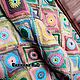 Order Knitted BOHO plaid, the author's blanket 'Funny tag'. Ekaterina Rud ( stylish stones ). Livemaster. . Blankets Фото №3