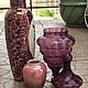 Order Purple Extravaganza. Flower vase. Hollohaza.  Hungary. Antik Boutique Love. Livemaster. . Vintage vases Фото №3