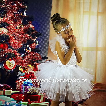 Новогоднее платье Снежинка СНЕЖНОСТЬ купить в интернет-магазине Wildberries