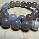 Grey chalcedony 10 mm, smooth ball. Beads1. Elena (luxury-fittings). My Livemaster. Фото №6